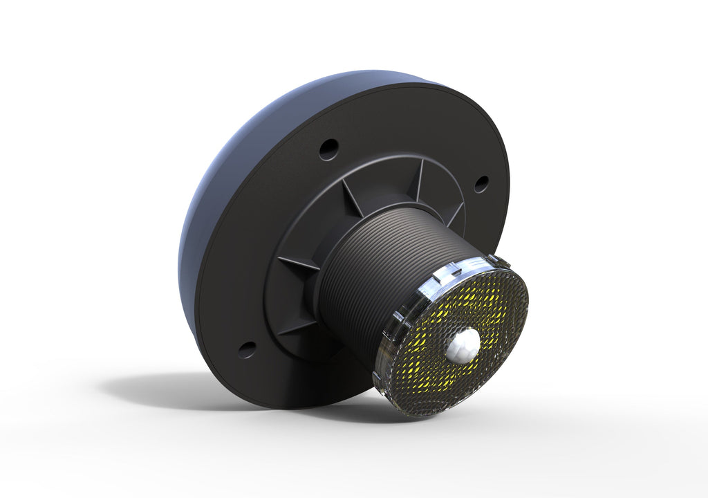 NoWire MultiTask Solar Motion Light – Portable Shed, Cabin & Utility Sconce