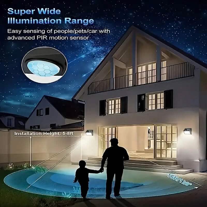 Ultra-Bright Solar Security Outdoor Lights