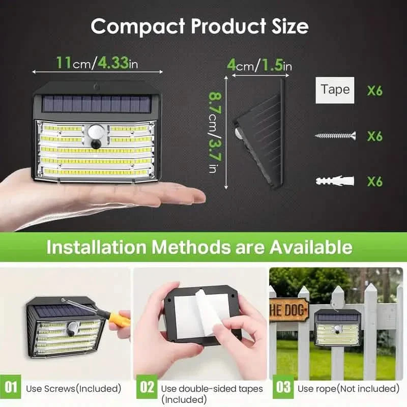 Solar Motion Security Light