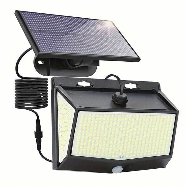 NoWire Aegis Solar Motion Security Light with Wide-Angle Illumination (Weatherproof)