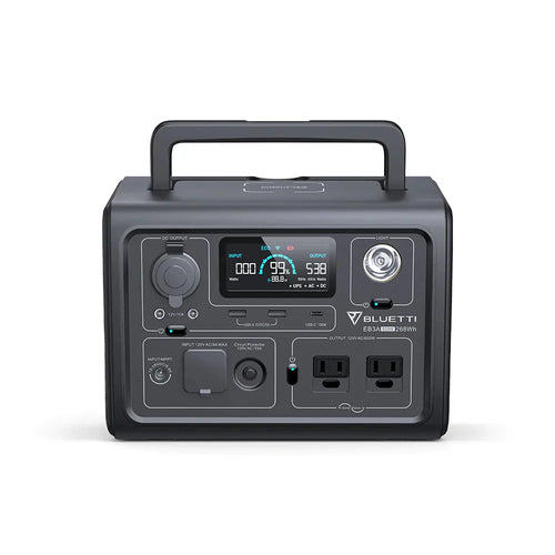 BLUETTI EB3A Portable Power Station – 268Wh LiFePO4