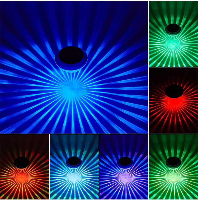 NoWire AquaGlow Solar Floating Pool Light