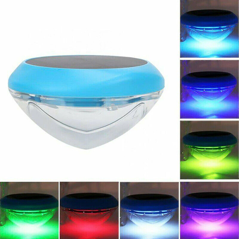 NoWire AquaGlow Solar Floating Pool Light