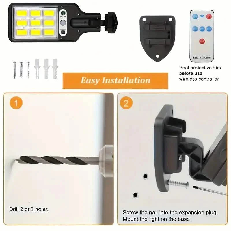 6-Pack Solar Motion Sensor Lights