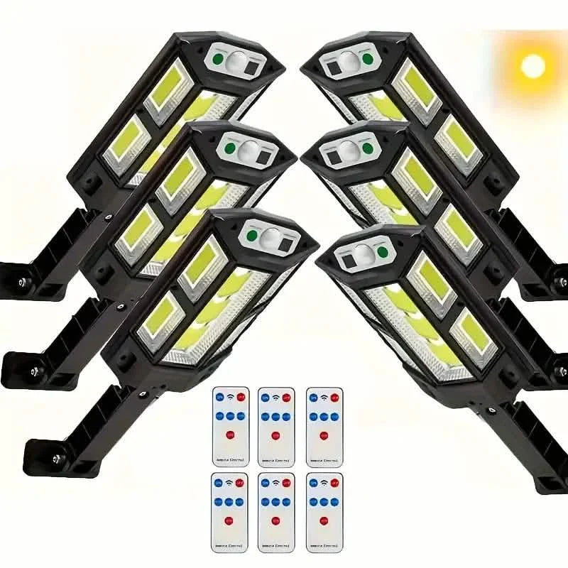 6-Pack Solar Motion Sensor Lights