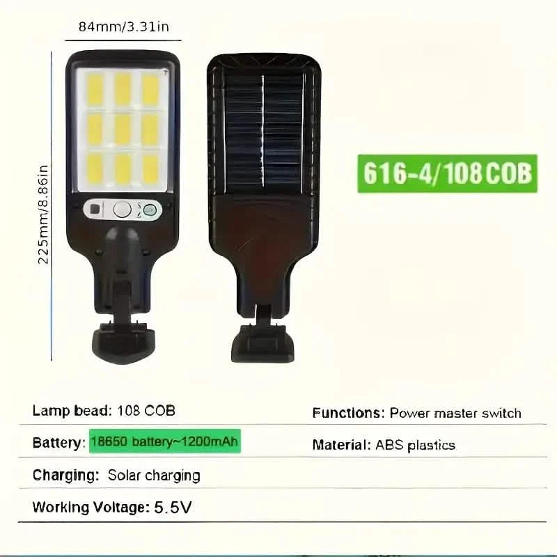 6-Pack Solar Motion Sensor Lights