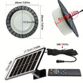 NoWire SunBeam Solar Pendant Light with Remote – 244 LED