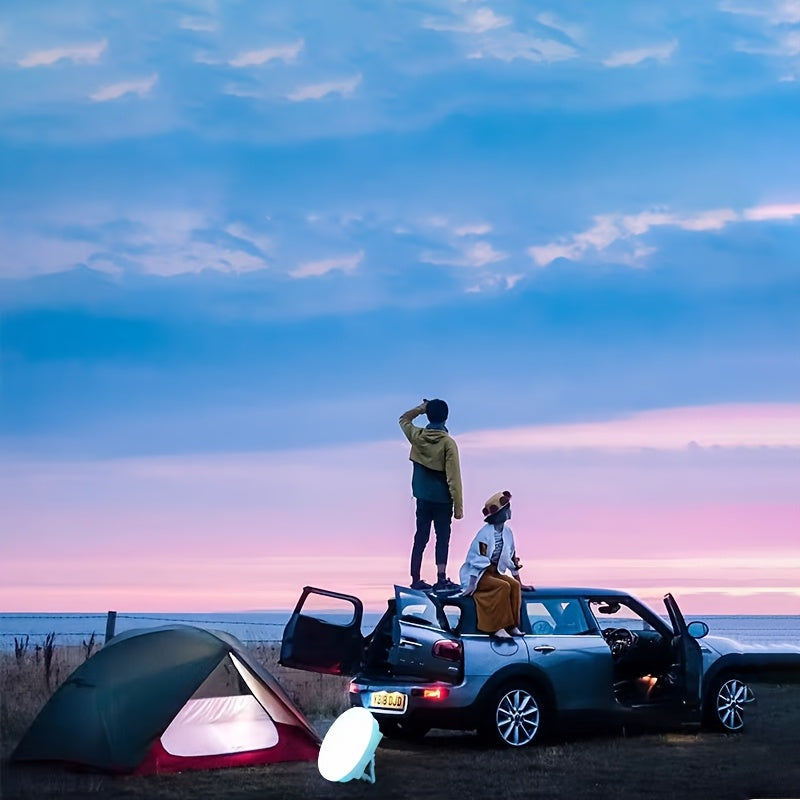 NoWire Solar LED Camping Light with Magnetic Base