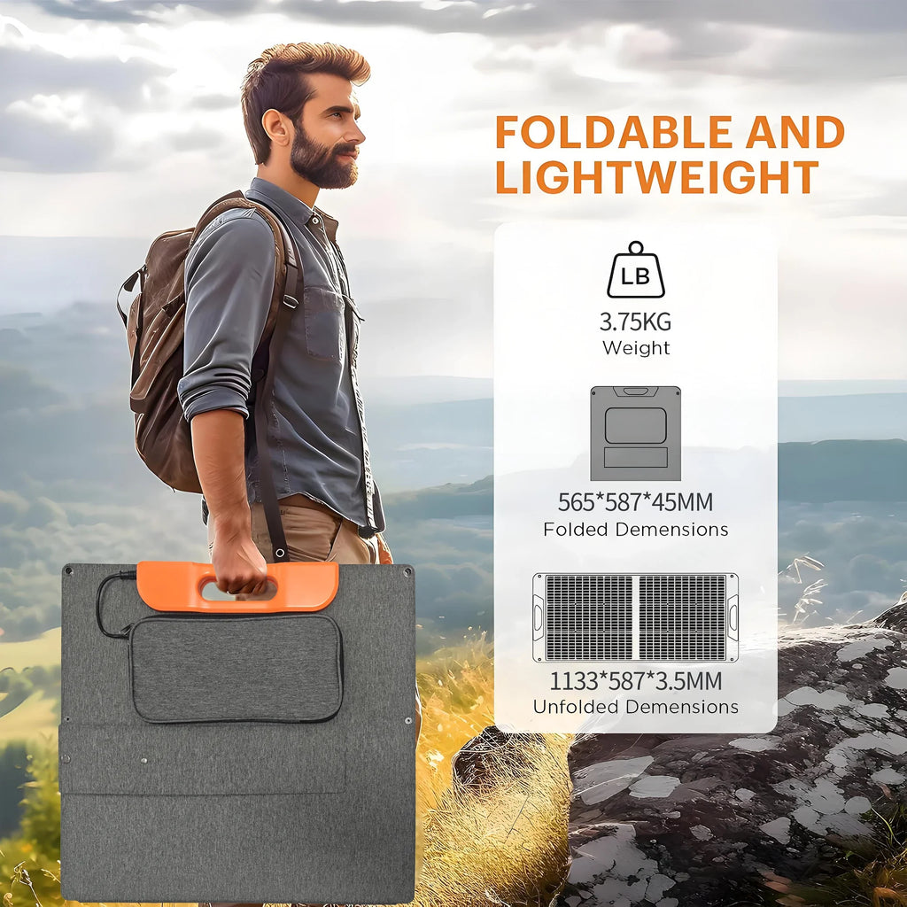 TrailCharge 110W Foldable  Solar Panel