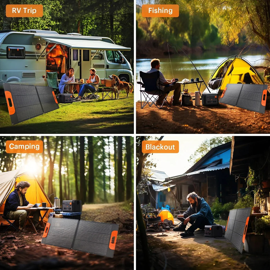 TrailCharge 110W Foldable  Solar Panel