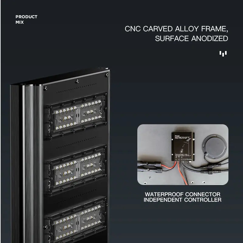NoWire StreetGuard Pro Solar Street Light