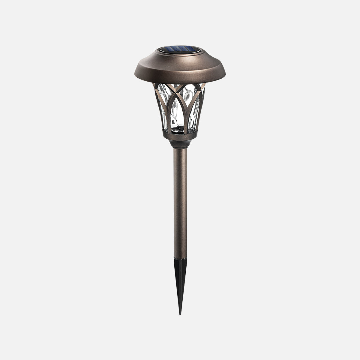 NoWire TulipGlow Solar Pathway Lights – 6 Pack