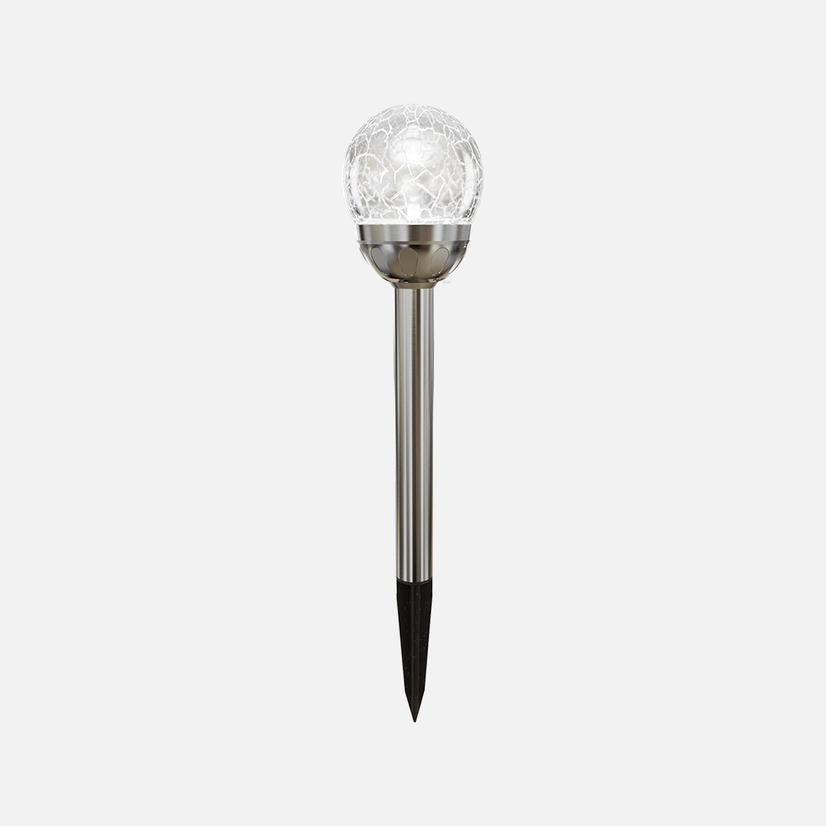 NoWire ColorGlow Solar Crackle Glass Ball Lights