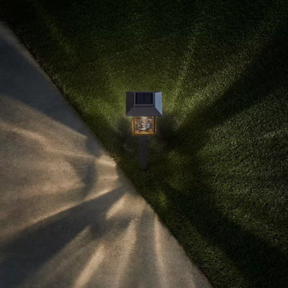 NoWire Solara Bronze Solar Pathway Lights – 4 Pack