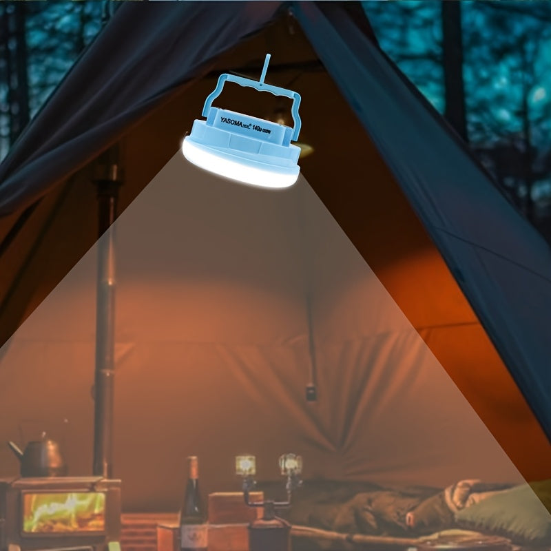 NoWire Solar LED Camping Light with Magnetic Base