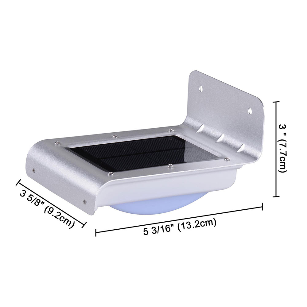 NoWire MotionGlow Solar Security Light – 400 Lumens