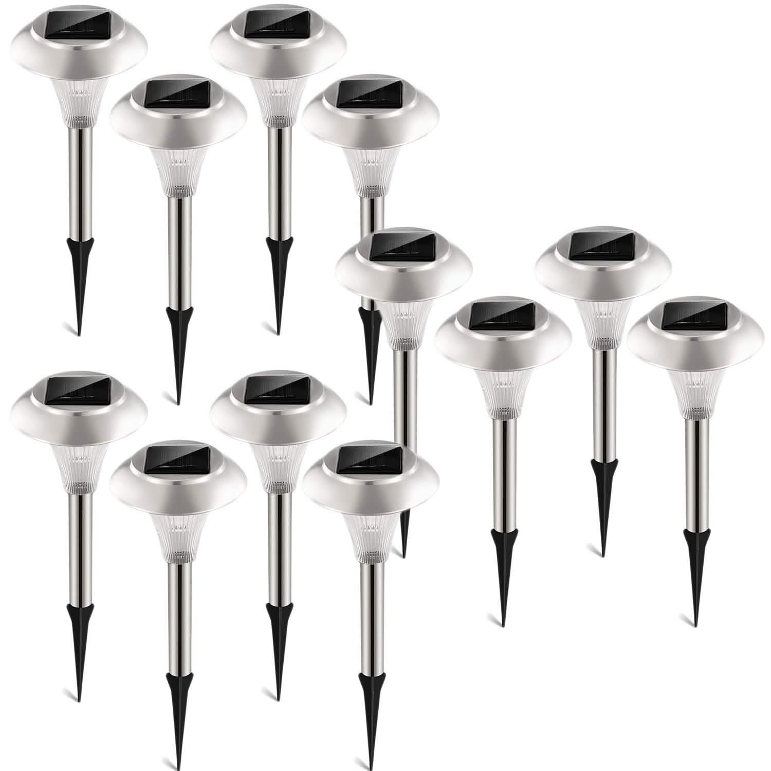 ChromaGlow Color-Changing Solar Pathway Lights (Waterproof Landscape Stake)