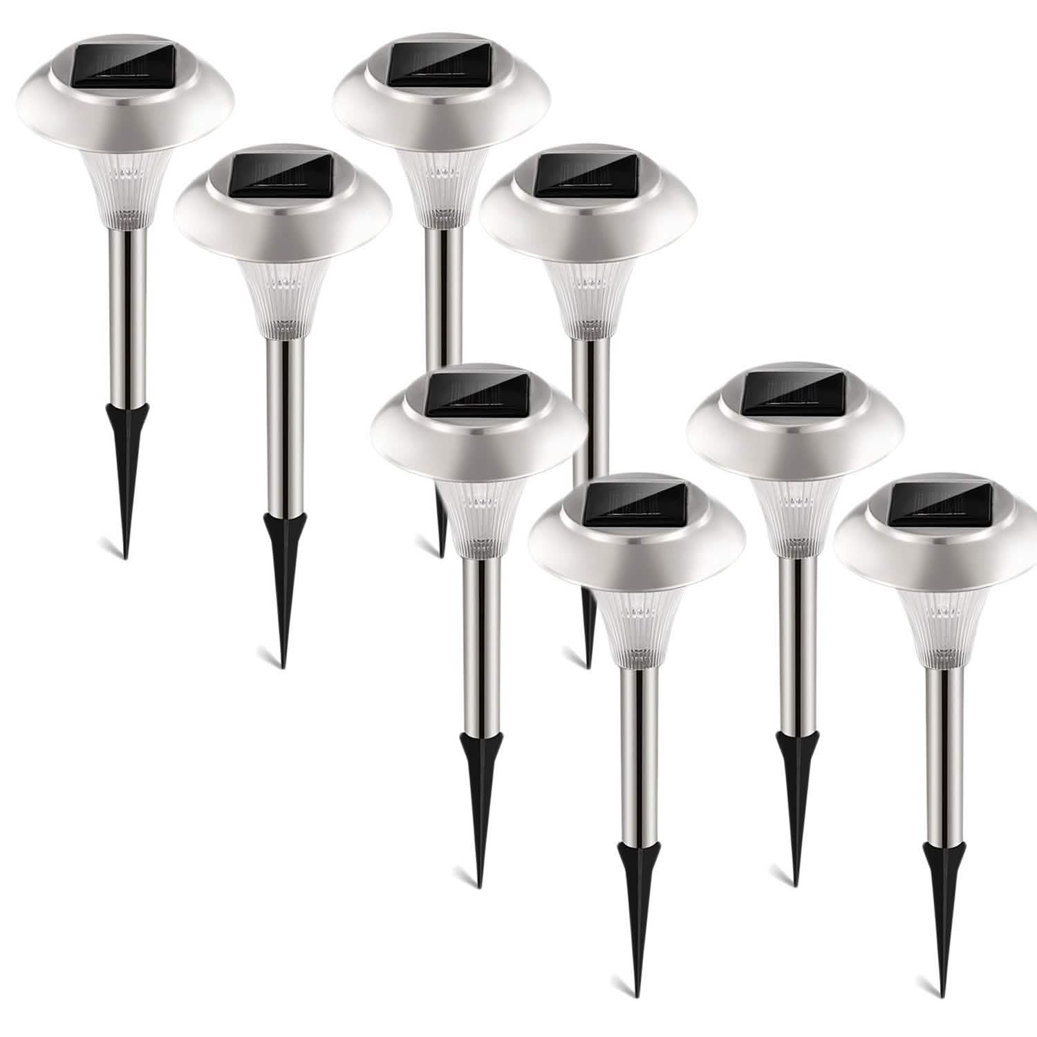 ChromaGlow Color-Changing Solar Pathway Lights (Waterproof Landscape Stake)