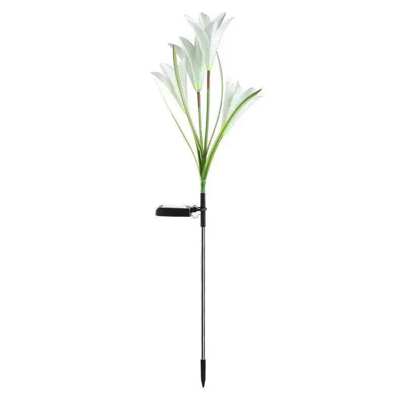 Outdoor Solar Lily Garden Lights Set