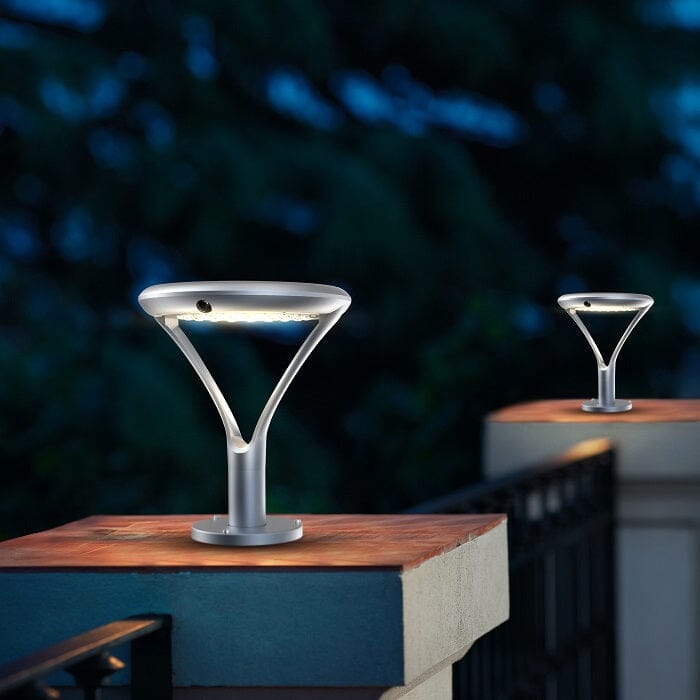 NoWire Aurora Pro Solar Pole Light – Dusk-to-Dawn Security & Ambient Lighting