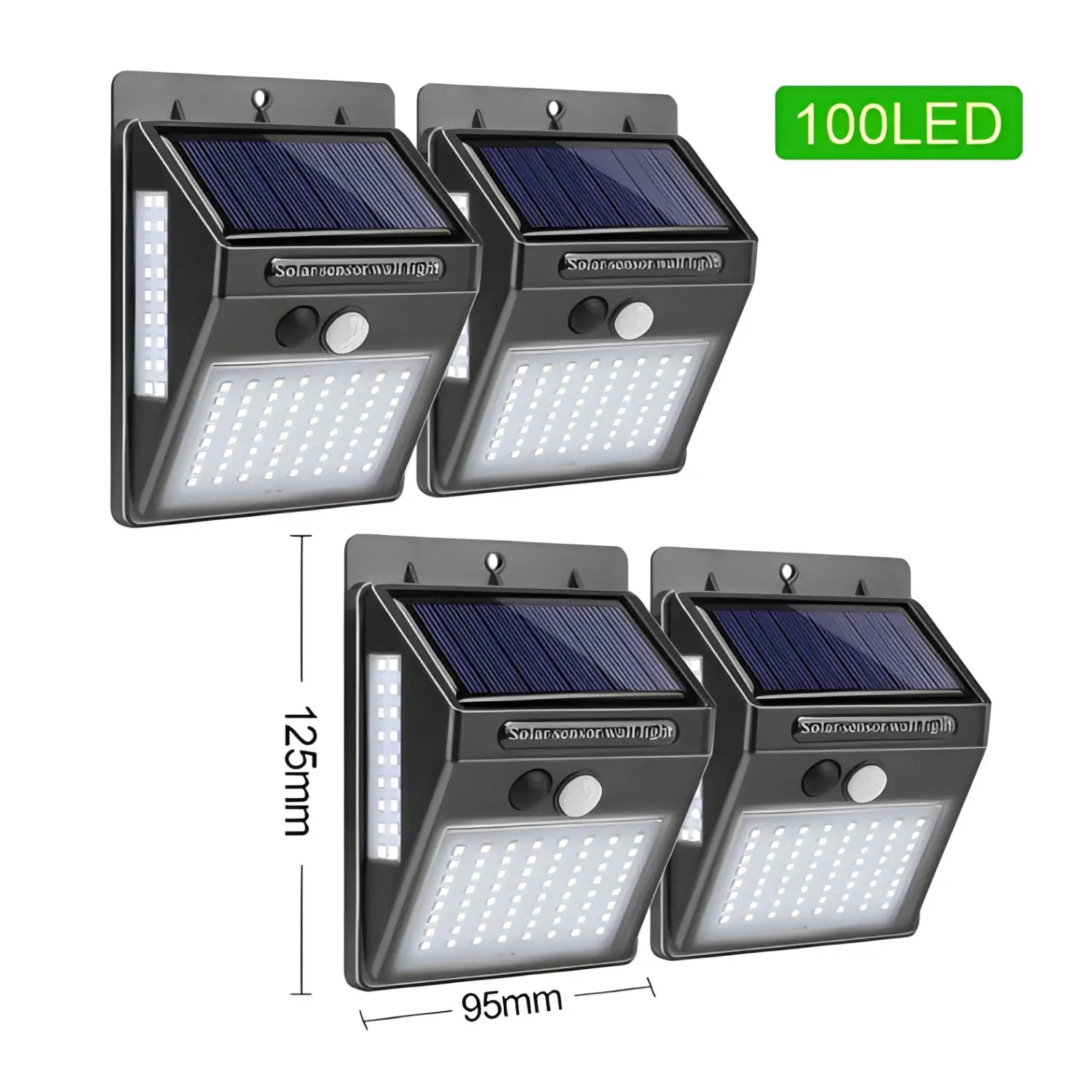 Smart & Energy-Efficient LED Solar Motion Detection Light