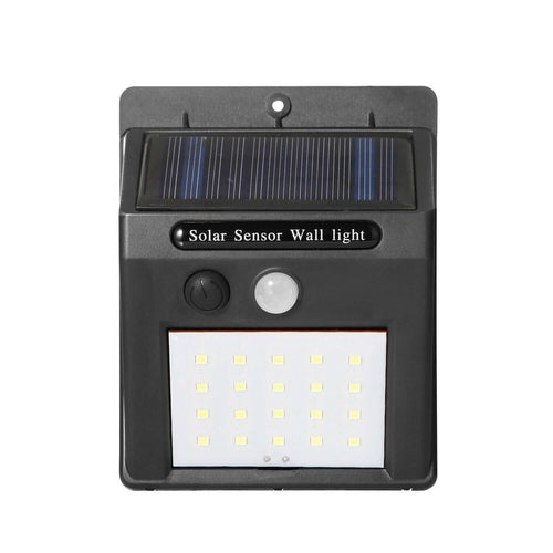 NoWire Aegis Compact Solar Motion Security Light (20-LED / Weatherproof)