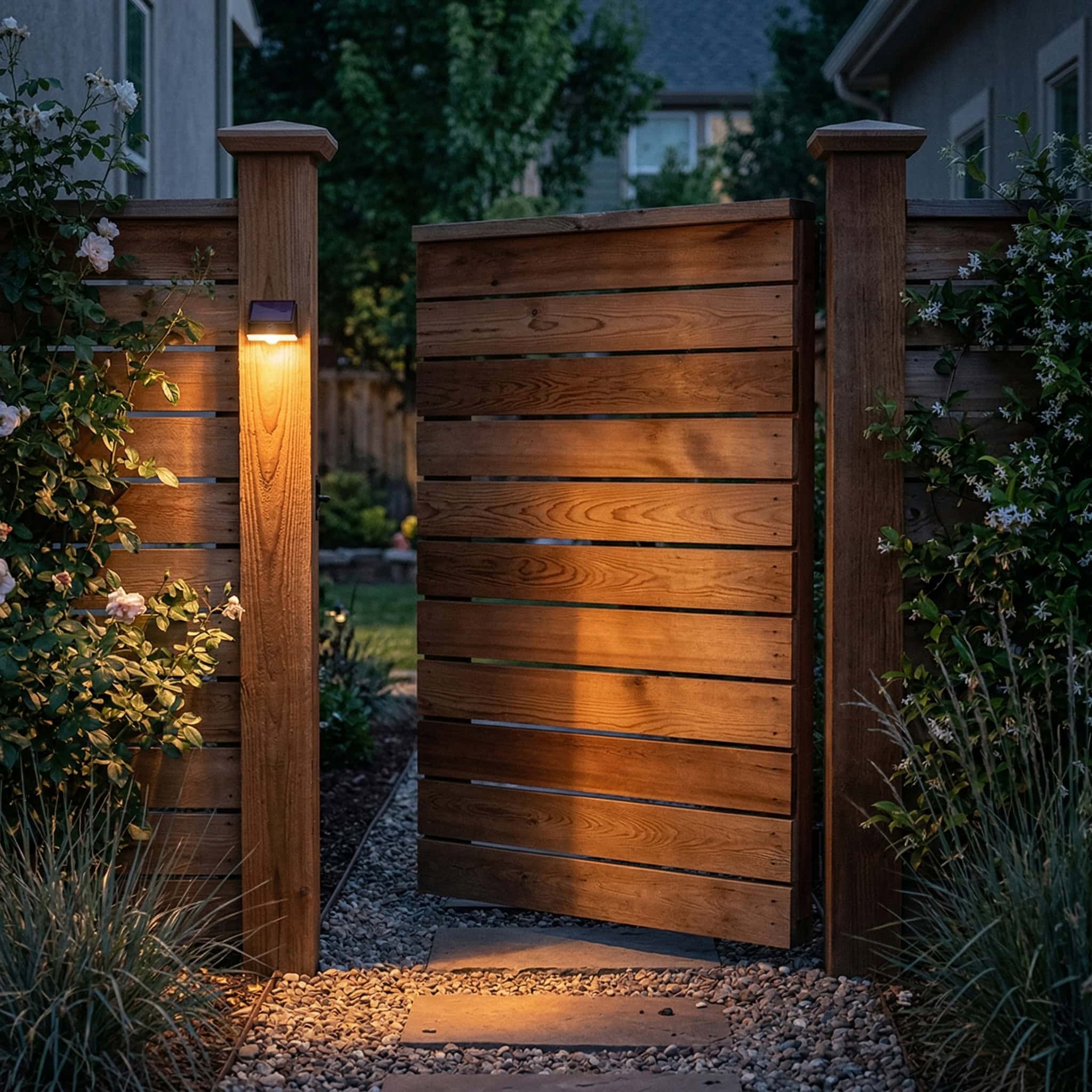 NoWire Cree-1000® Outdoor Motion Sensor Solar Light | German Osram | Dusk to Dawn | 2-Pack