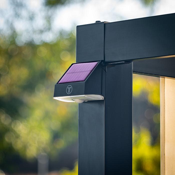 NoWire Cree-1000® Outdoor Motion Sensor Solar Light | German Osram | Dusk to Dawn | 2-Pack